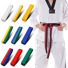 1Pcs Easy Fasten Taekwondo Belt Martial Arts Belt  Kids Adult Men Women