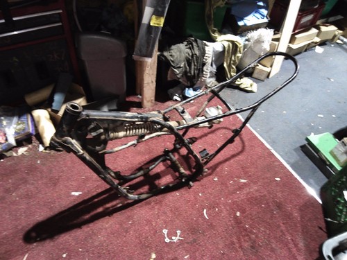 1976 yamaha yz400 - yz400, frame