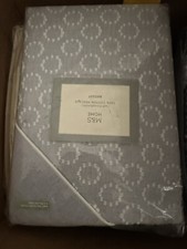 M&S IRIS Spot Dobby 100% Cotton Bedset (superking) 