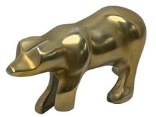 VTG Brass Bear Figurine