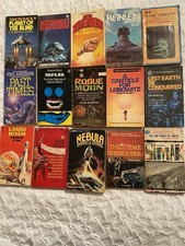 Vintage Sci-Fi Book Bundle, Niven,PKD, Aldiss, Simak 15 Paperbacks