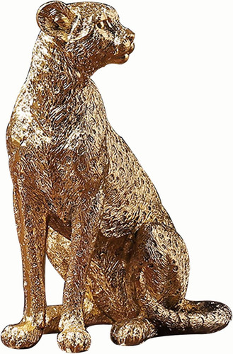 Cheetah sculpture ornament - cheetah,