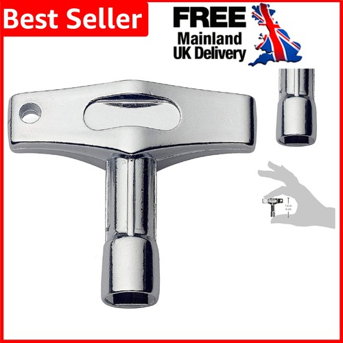 Standard 6mm chrome drum key - standard,