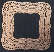 Large Decorative Labels One Spellbinders Grand Nestabilities cutting dies - 4pc