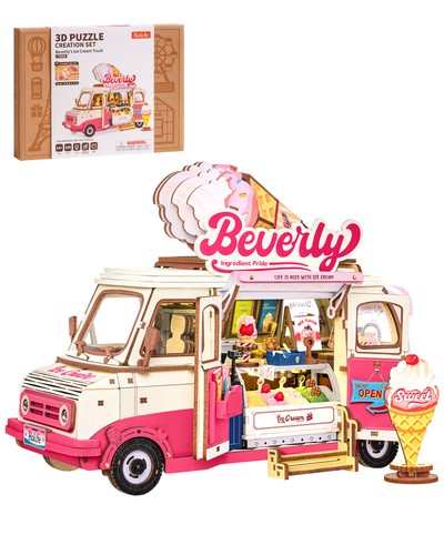 Rolife wooden puzzle - 3d,