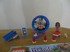 Friends LEGO 41383 Olivia's Hamster Playground. 100% Complete With Instructions