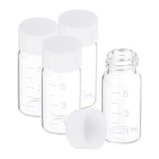4pcs 5ml Small Clear Glass