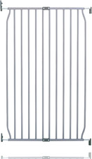Extra Tall Baby Gate Safety Stair Gate Screw Fit 70-80cm Grey Easy Install