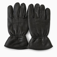 Mens Premium High Quality Soft Leather Gloveslined winter warm