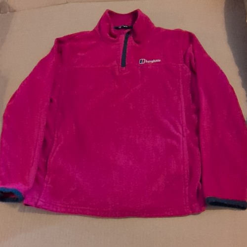 Berghaus bright pink fleece - berghaus,