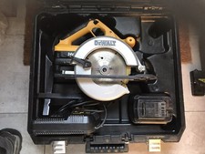 DeWALT DW007 Type 1 CIRCULAR SAW 24V CORDLESS SKILL TRIM  CASE CHARGER BATTERIES