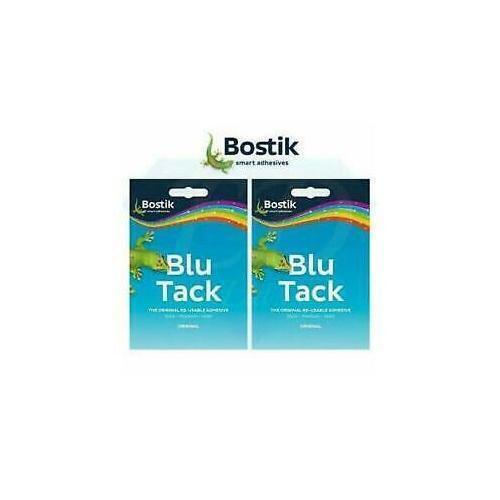 Blu tack sticky usable - blu, re-usable