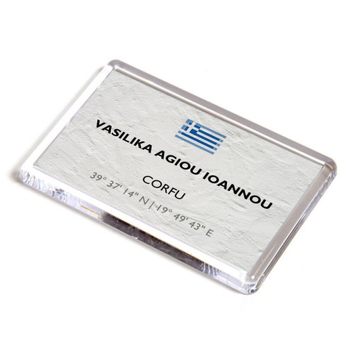 Fridge magnet vasilika agiou - fridge,
