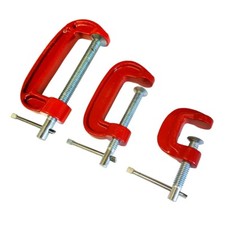 Mini G-Clamp Set 3Pc Strong