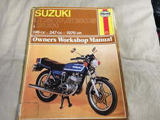 suzuki GT 200 X7 workshop manual