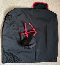 Mk2 Brompton Folding Bicycle Saddle Storage Pouch Bag + Draw String Dust Cover