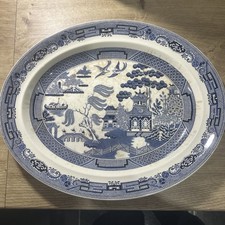 Wedgwood-Willow Pattern - Blue