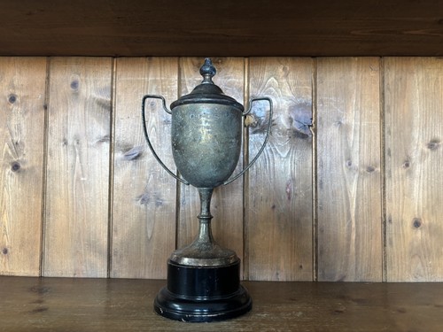 Large vintage silver plate