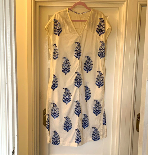 Toast white blue - toast, floral