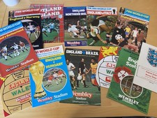England world Cup Programmes