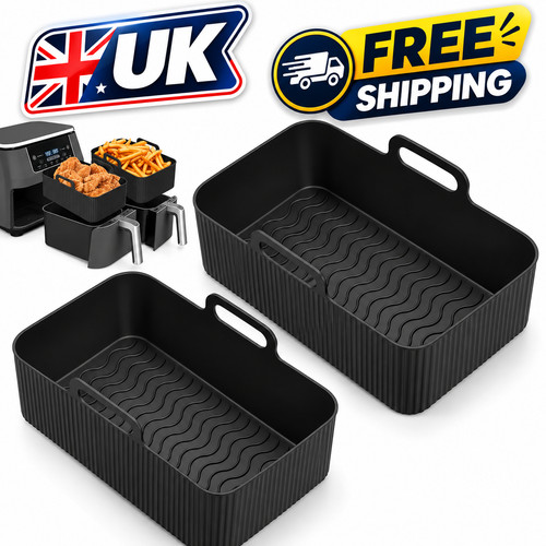Silicone air fryer liners - 2x,