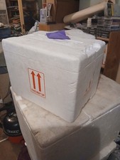 polystyrene box for fish transportation