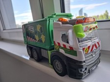 Garbage Truck: GreenCity Cleaner: Mercedes-Benz Dickie Toys, Makes Sounds+Lights
