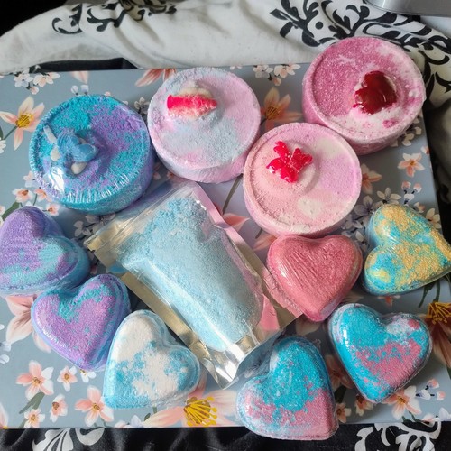 Multicolour heart bath - multicolour,