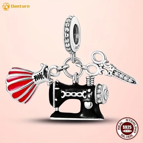 Vintage sewing machine - sewing, dangle