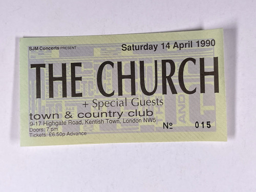 The church concert - church, ticket