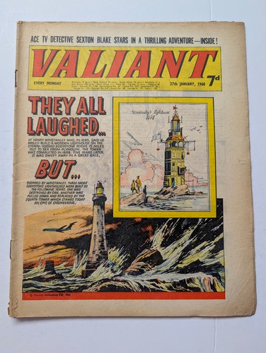 Valiant comic 27th january - valiant,