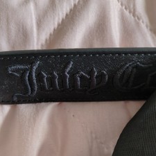 Juicy Couture Black Bag with Diamante Detail and Adjustable Strap