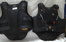 Two Children's Horse Riding Safety Waistcoats