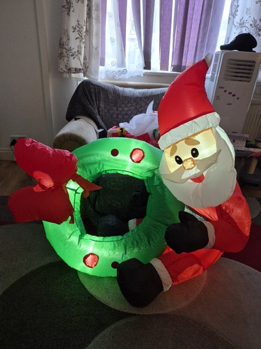 Santa inflatable - santa,