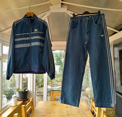 Adidas firebird adicolor - adidas, denim