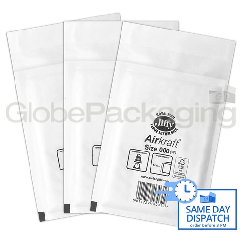 Jiffy airkraft white padded - jiffy,