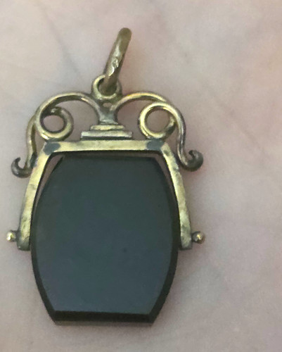 Antique victorian swivel fob - antique,