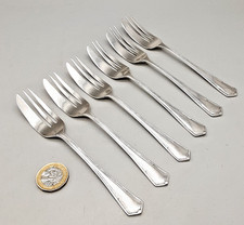 6 Vintage Art Deco British