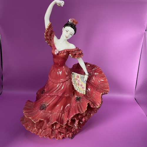 Coalport flamenco figurine a - figurine, (a