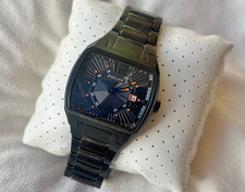 Men's POLICE DISTRICT 13407J Watch. Steel. Quartz. 50m Steel VGC. Running Fine