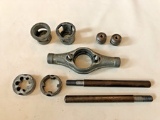 Vintage Conduit Thread Die Stock Holder with 1" -16 B.S. Con. Die & M20 Arc T&D