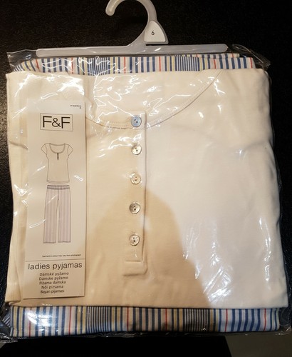 Pyjamas ladies size 6 - f+f,