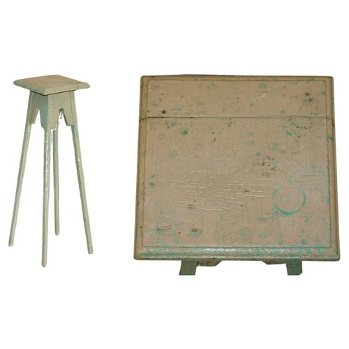 French antique painted - painted, 1920's