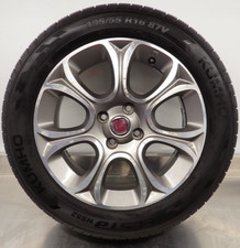 FIAT PUNTO EVO 16" GREY ALLOY WHEEL KUMHO TYRE 195/55R16 51842694 (2)
