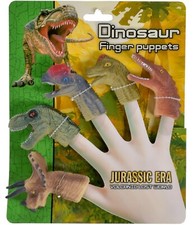5pcs Dinosaur Animal Finger