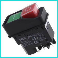 Electric On Off Switch Red and