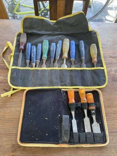 Job lot wood chisels - job,