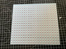Subbuteo Box Reference numbers