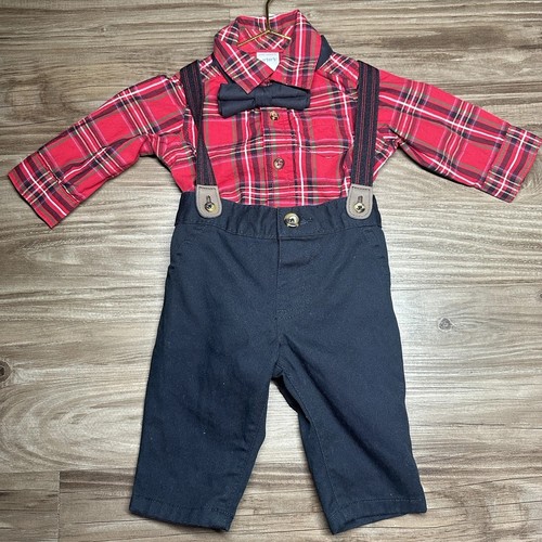 Carter 3pc baby boy - 3pc, red