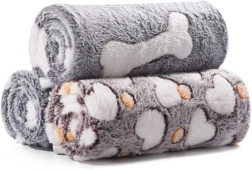Fluffy dog blankets - blankets, washable